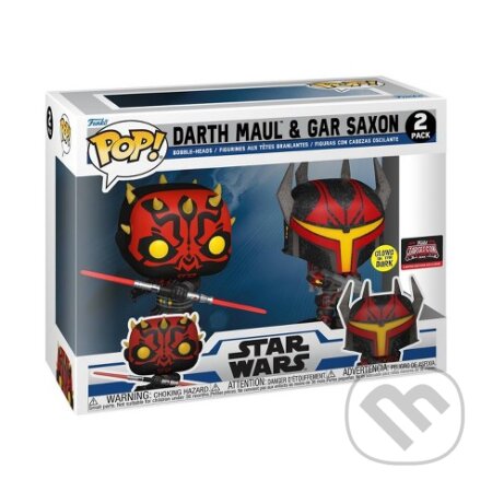 Funko POP Star Wars: CloneWars - Maul/Gar 2pack (exclusive special edition GITD)