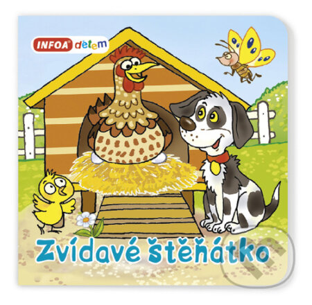 Zvídavé štěňátko