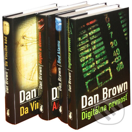 Dan Brown - kolekcia 4 bestsellerov - Dan Brown
