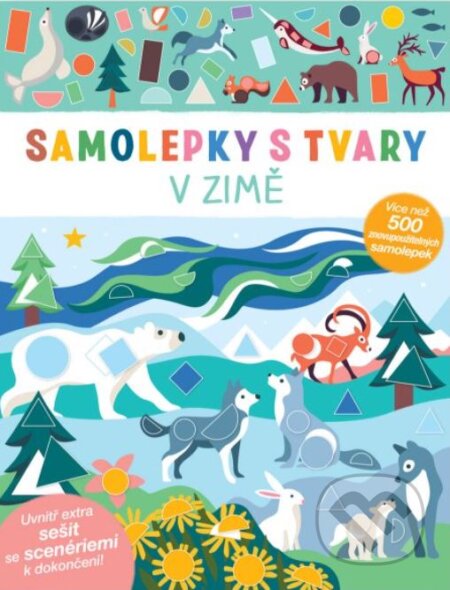 Samolepky s tvary: V zimě