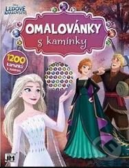 Ledové království - Omalovánky s kamínky