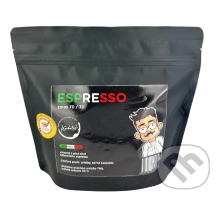 Kávoholik espresso zmes 70/30