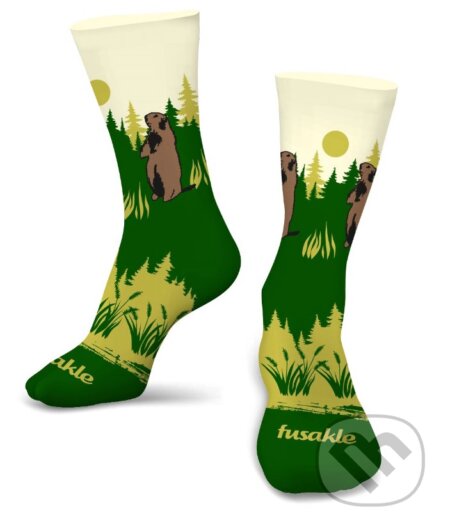 Ponožky Svišť tatranský