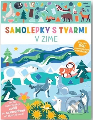 Samolepky s tvarmi: V zime