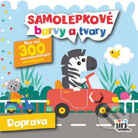 Samolepkové barvy a tvary: Doprava