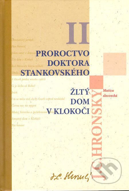 Zobrané spisy zväzok II