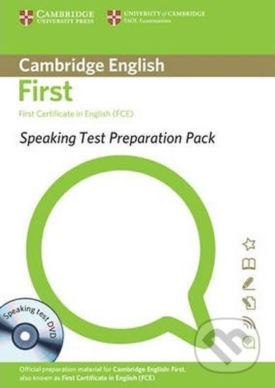Speaking Test Preparation Pack: First Certificate in English with DVD