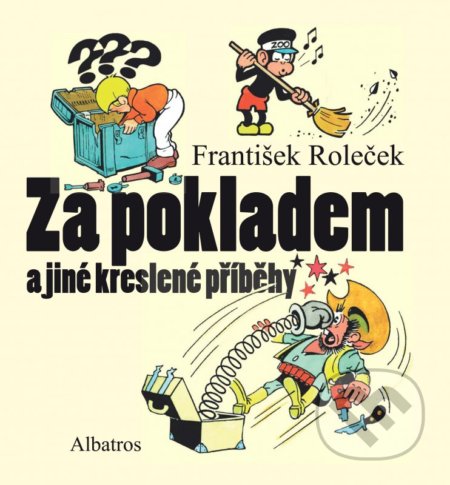Za pokladem a jiné komiksy - František Roleček