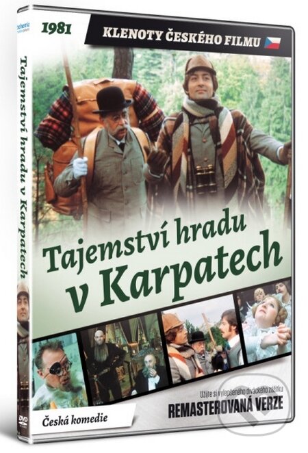 Tajemství hradu v Karpatech DVD