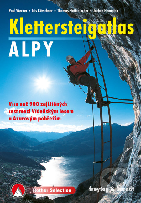 Klettersteigatlas Alpy - Paul Werner, Iris Kürschner