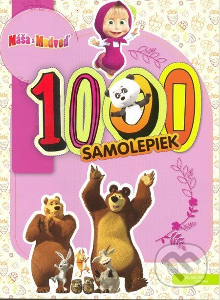 Máša a medveď - 1000 samolepiek - 