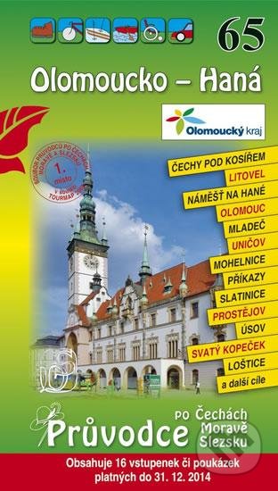Olomoucko - Haná 65. - Průvodce po Č,M,S + volné vstupenky a poukázky - S & D Nakladatelství