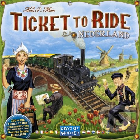 Ticket to Ride Map Collection: Nederland - Alan R. Moon