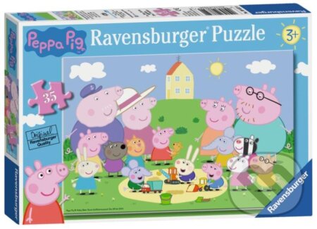 Prasátko Peppa na pískovišti