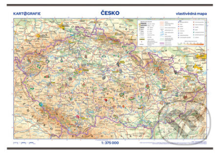 Česko Vlastivědná mapa