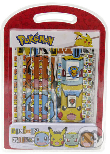 Pokémon školský set s peračníkom
