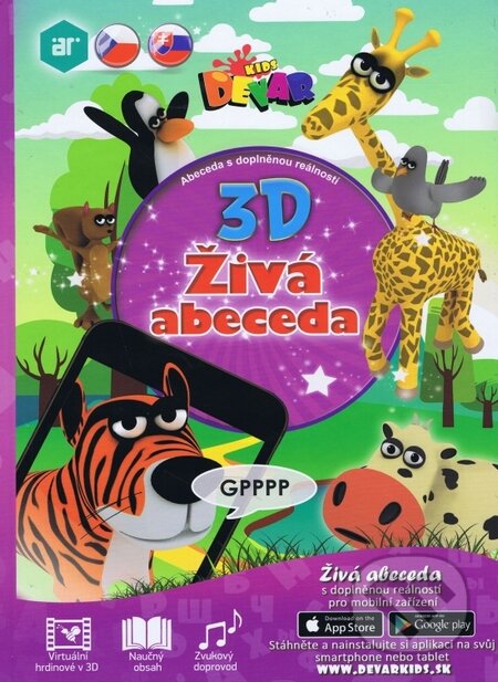 3D Živá abeceda