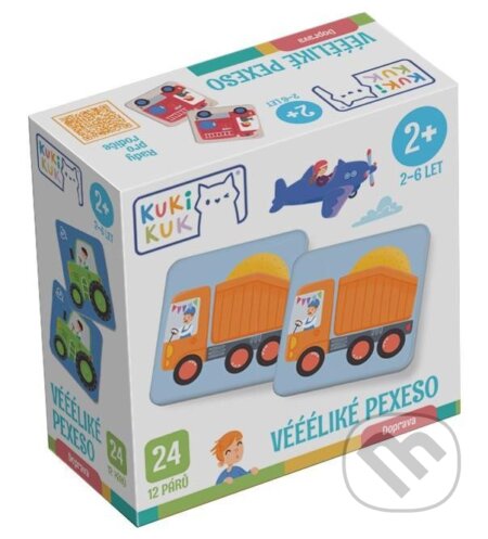 KukiKuk Véééliké pexeso Doprava