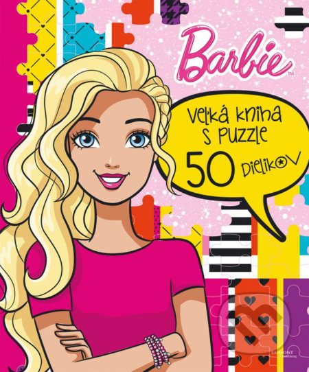 Barbie: Veľká kniha s puzzle - Egmont SK