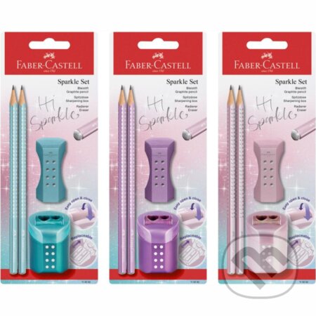 Grafitová ceruzka Sparkle - set metallic BL