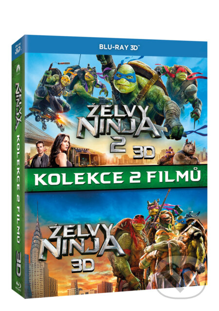Želvy Ninja kolekce 1.-2. 3D - Jonathan Liebesman, Dave Green