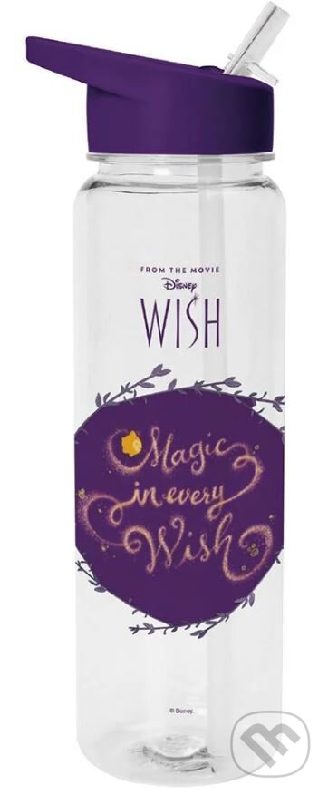 Plastová fľaša na pitie Wish: Mágia v každom prianí