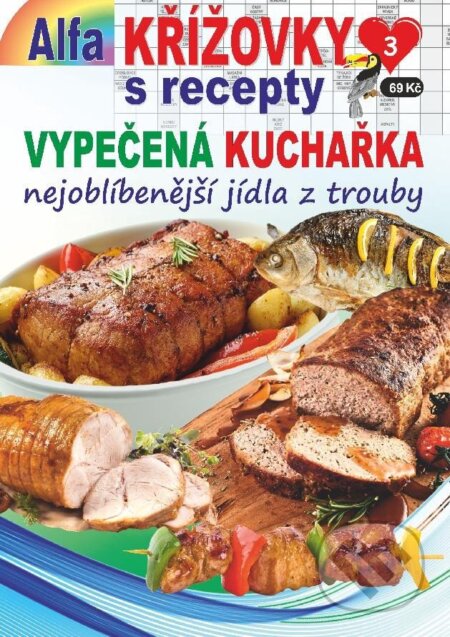 Křížovky s recepty 3/2024 - Jídla z trouby