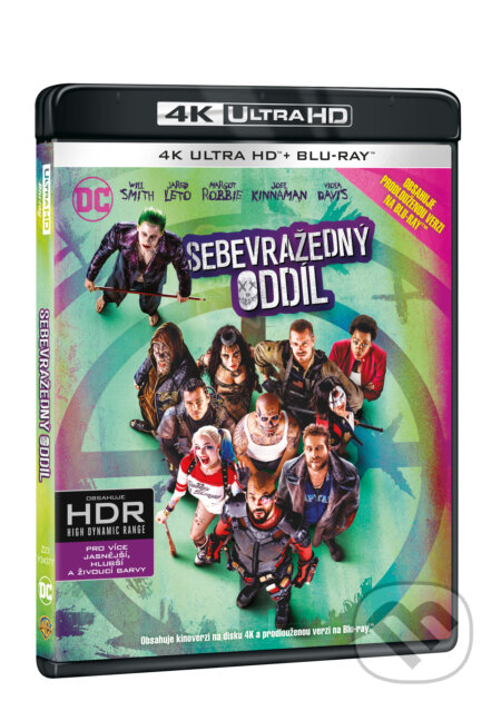 Sebevražedný oddíl Ultra HD Blu-ray - David Ayer