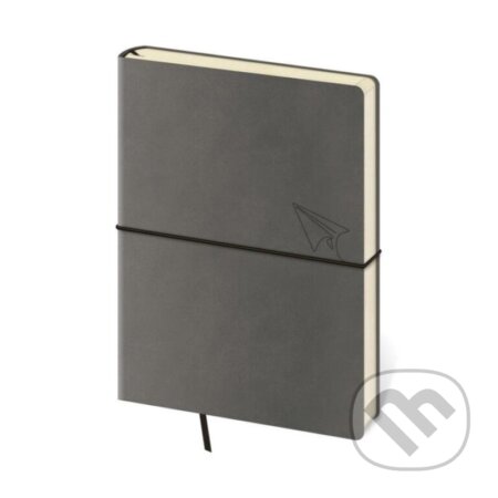 Zápisník Flexio Grey linkovaný L