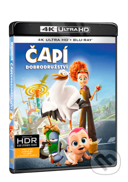 Čapí dobrodružství Ultra HD Blu-ray - Nicholas Stoller, Doug Sweetland