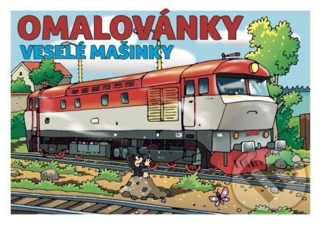 Omalovánky Veselé mašinky