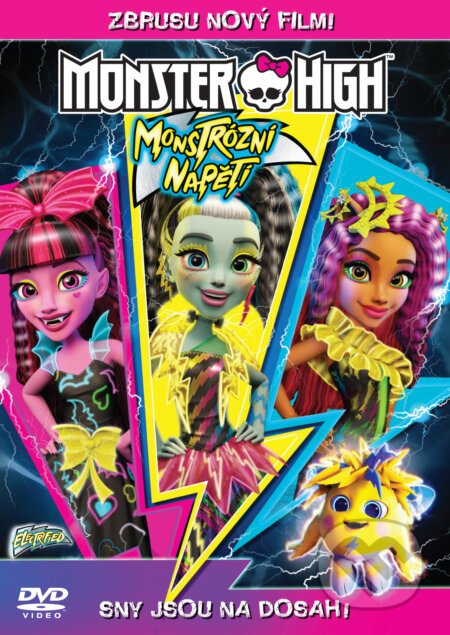 Monster High: Monstrózní napětí DVD