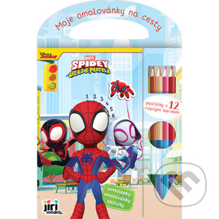 Moje omalovánky na cesty Spidey