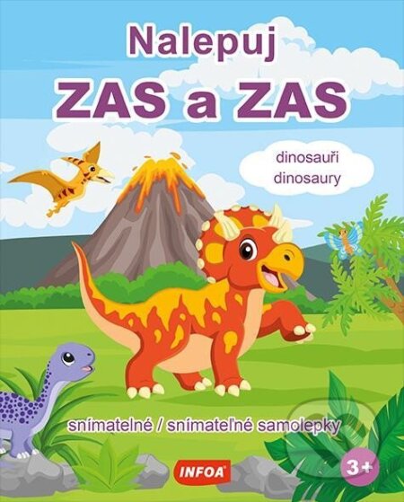 Nalepuj ZAS a ZAS - Dinosauři / Dinosaury