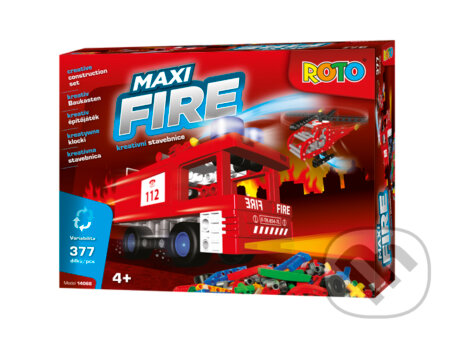 Roto stavebnica: Maxi fire 377 dílků - 
