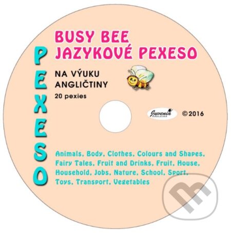 Busy Bee: Jazykové pexeso na výuku angličtiny - 