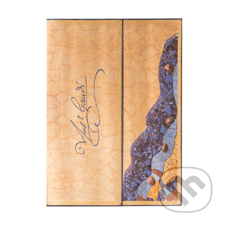 Paperblanks - zakladač na dokumenty Gaudi, The Manuscript of Reus