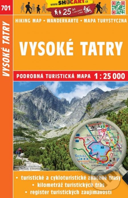 Vysoké Tatry 1:25 000 - 