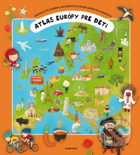 Atlas Európy pre deti - Oldřich Růžička, Tomáš Tůma (ilustrátor)