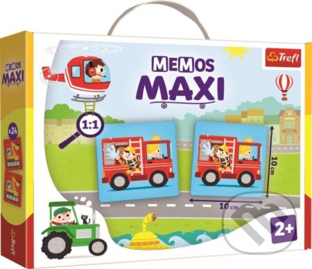 Maxi pexeso Dopravní prostředky