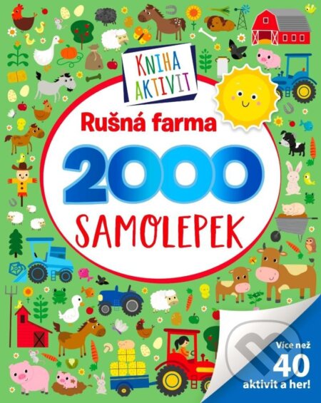 Rušná farma 2000 samolepek