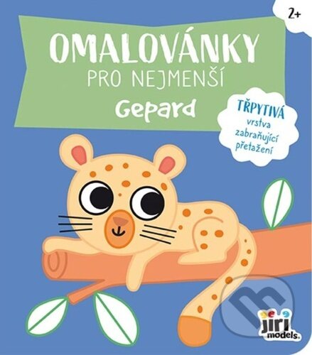 Omalovánky pro nejmenší Gepard