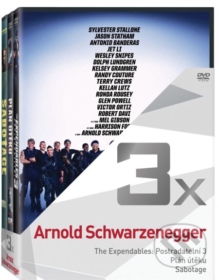Arnold Schwarzenegger (Kolekce 3 DVD) - Patrick Hughes, Mikael H&amp;#229;fström, David Ayer
