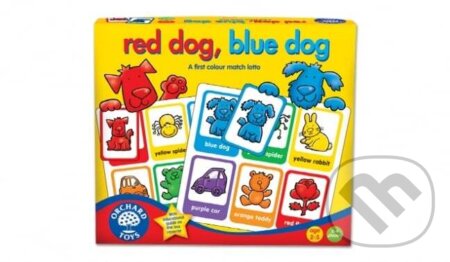 Red Dog Blue Dog Lotto Game (Červený a modrý psík)