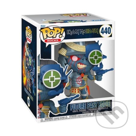 Funko POP Super: Iron Maiden - Future Past Eddie #440