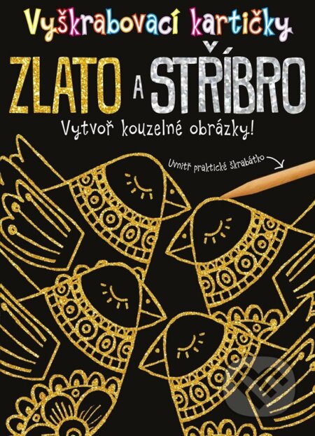 Vyškrabovací kartičky: Zlato a stříbro