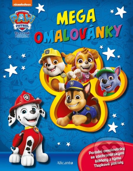 Tlapková patrola: Mega omalovánky