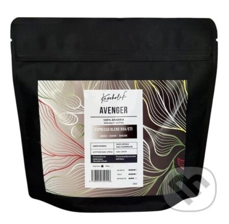 Espresso zmes arabík Avenger