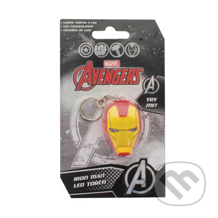 Kľúčenka Iron Man svietiaca - 