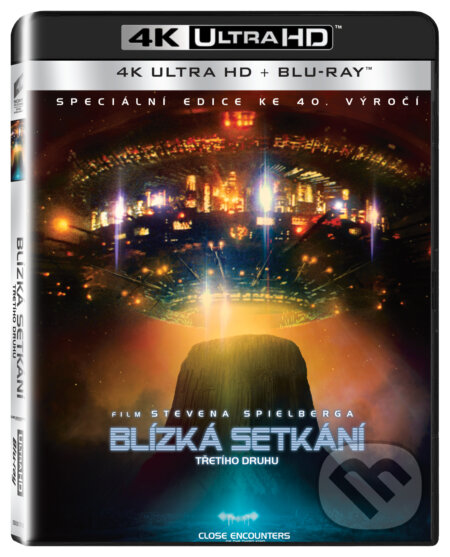 Blízká setkání třetího druhu Ultra HD Blu-ray - Steven Spielberg
